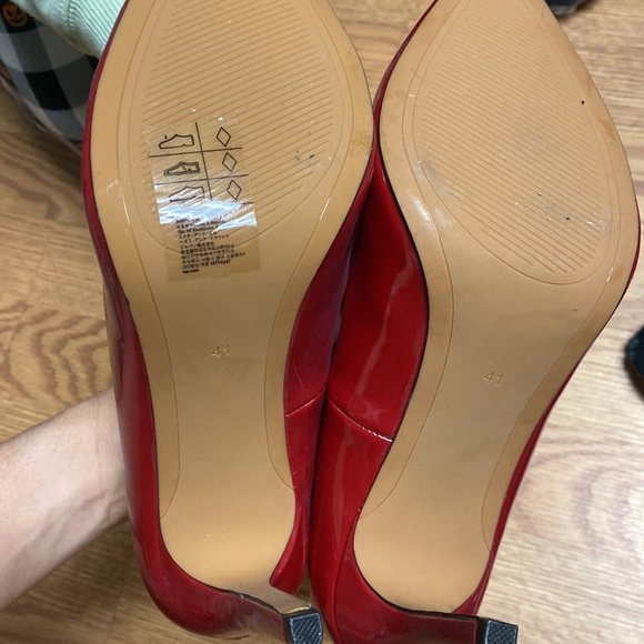 H&M red stilettos zara style - Picture 2 of 3